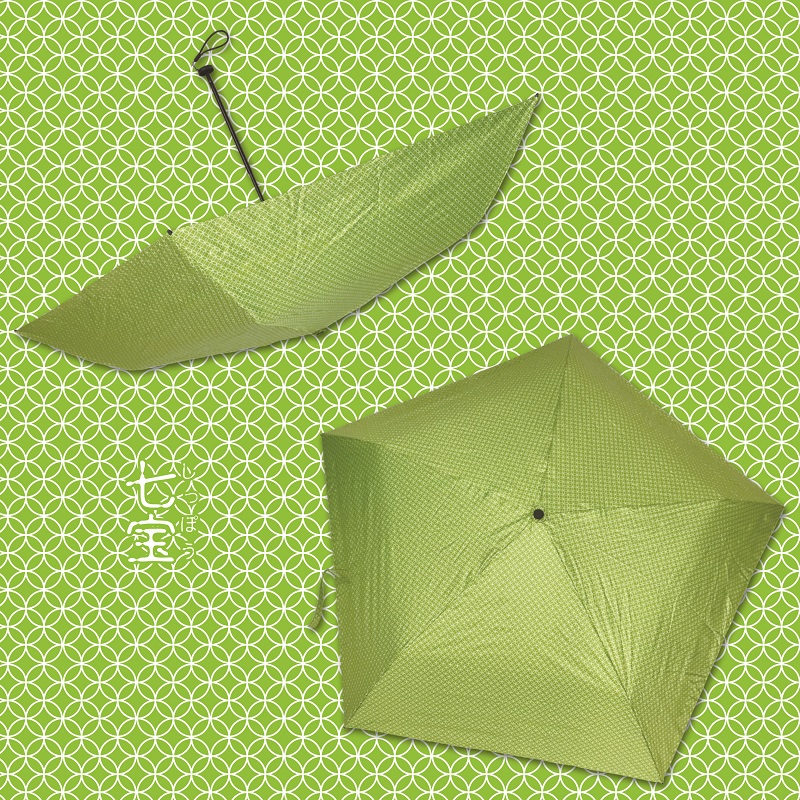日本伝統柄 日傘（七宝 総柄）｜DENTRA